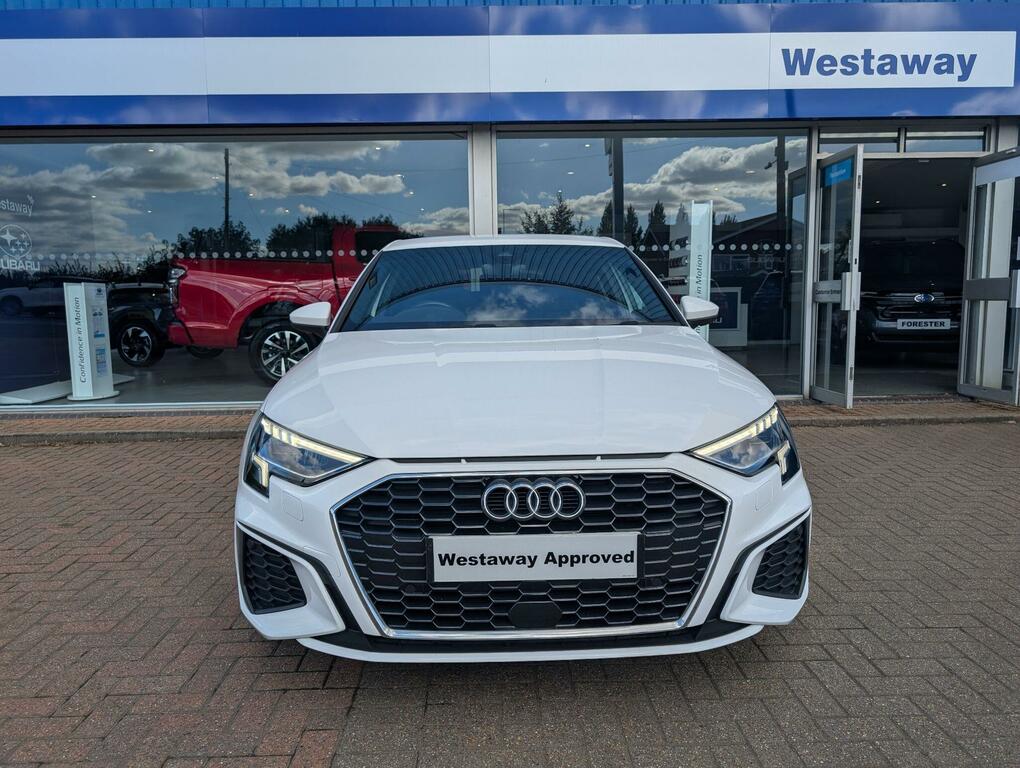 Audi A3 40 Tfsi E S Line S Tronic White #2