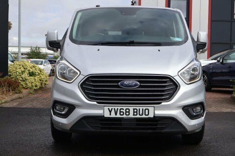 Ford Tourneo Custom 2.0 320 Ecoblue YV68BUO Silver #2