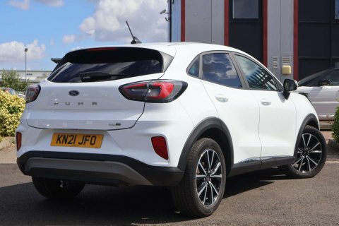Ford Puma 1.0T Ecoboost Mhev KN21JFO White #4