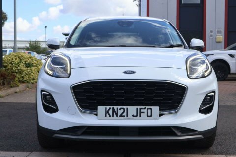 Ford Puma 1.0T Ecoboost Mhev KN21JFO White #2