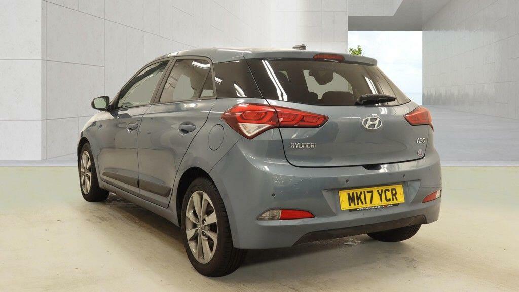 Hyundai I20 Premium Blue #3