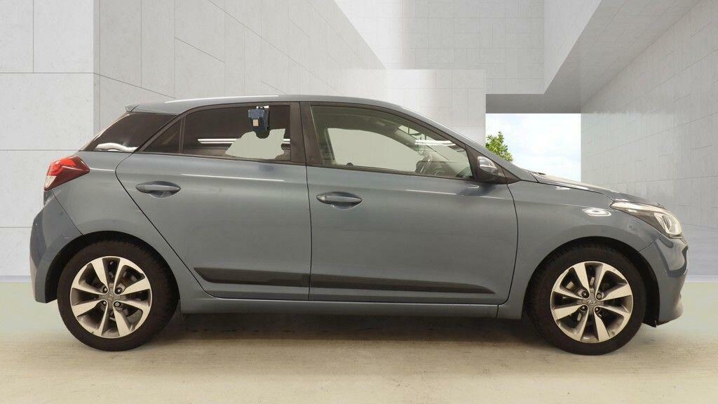 Hyundai I20 Premium Blue #5