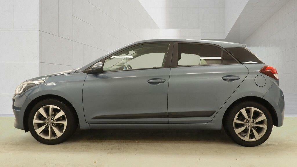 Hyundai I20 Premium Blue #6