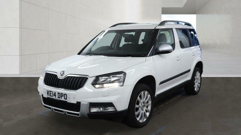 Skoda Yeti Se White #2