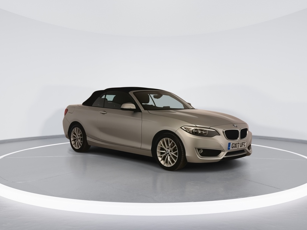BMW 2 Series 218I Se Nav GX17UFC Silver #3