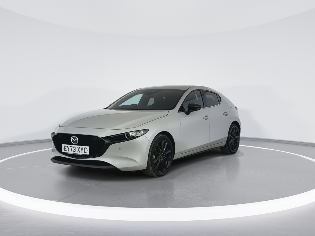 Mazda 3 2.0 E-skyactiv G Mhev Homura White #4