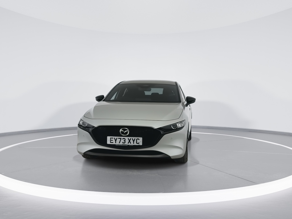 Mazda 3 2.0 E-skyactiv G Mhev Homura White #2