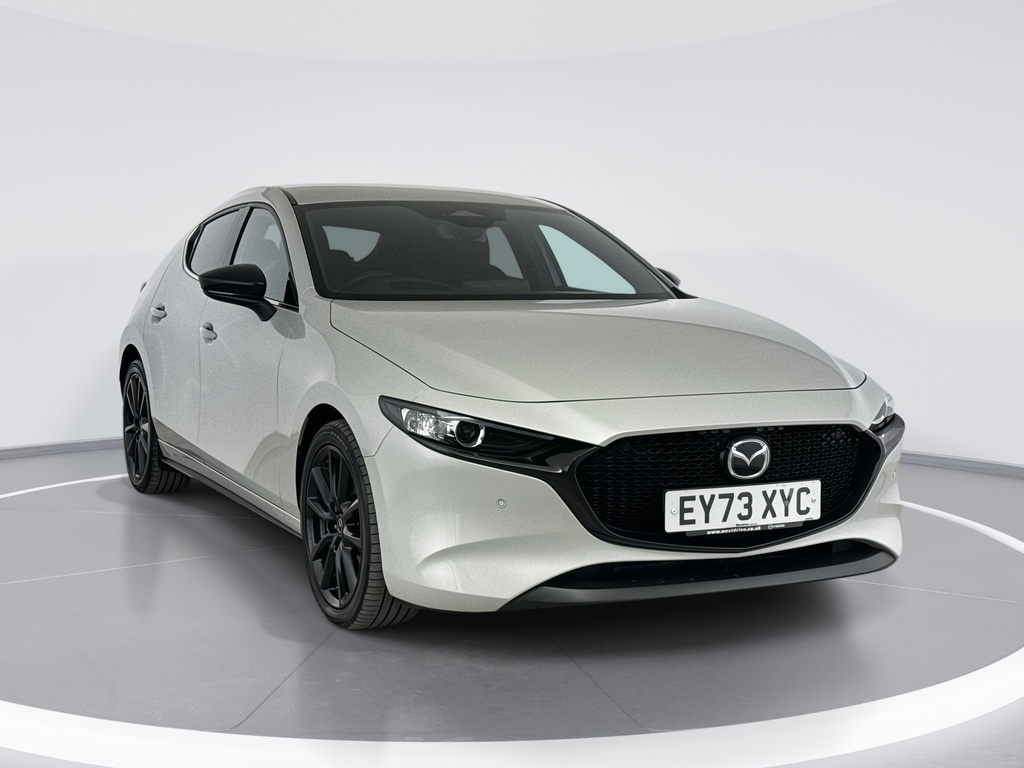 Mazda 3 2.0 E-skyactiv G Mhev Homura White