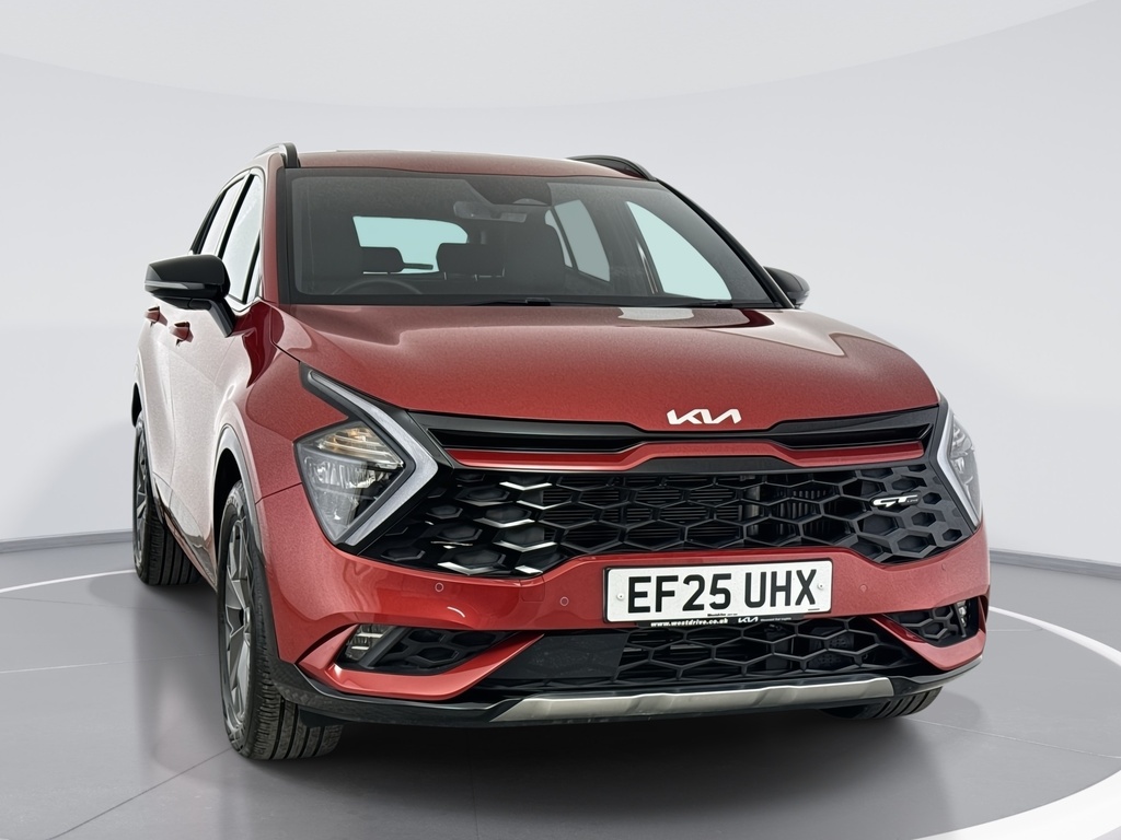 Kia Sportage 1.6T Gdi 207 Hev Gt-line Red