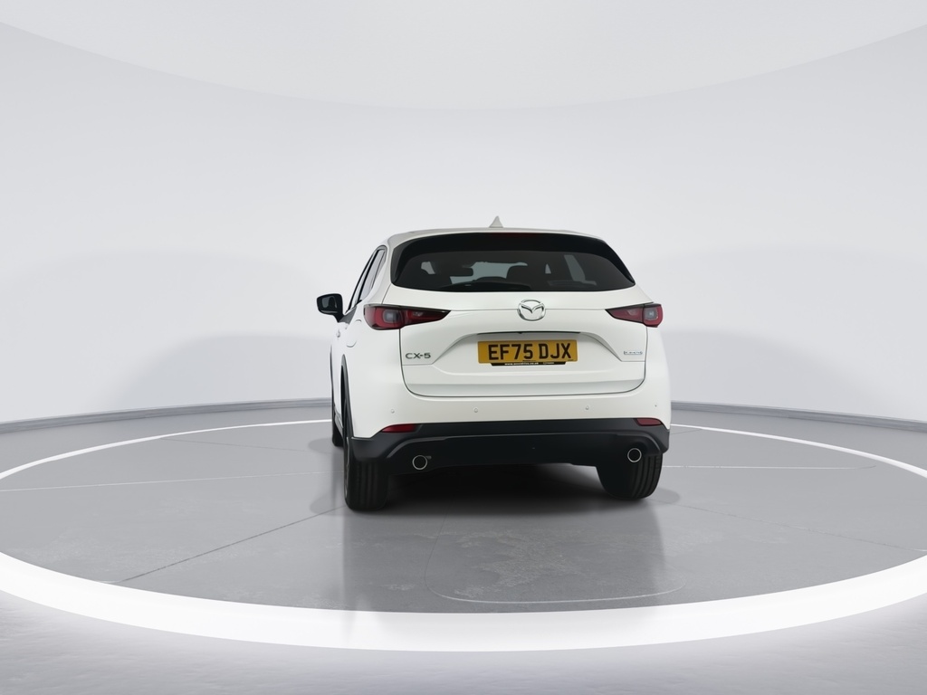 Mazda CX-5 2.0 E-skyactiv G Mhev Exclusive-line EF75DJX White #6