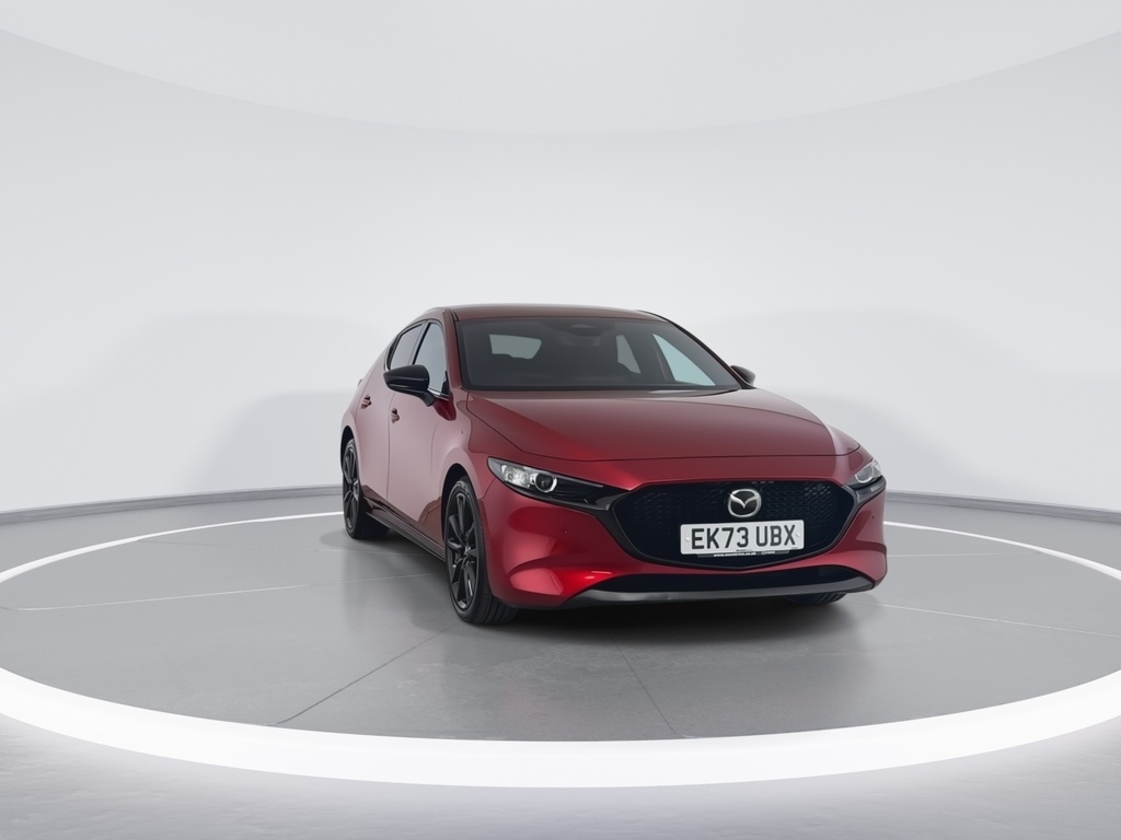 Mazda 3 2.0 E-skyactiv G Mhev Homura Red #3