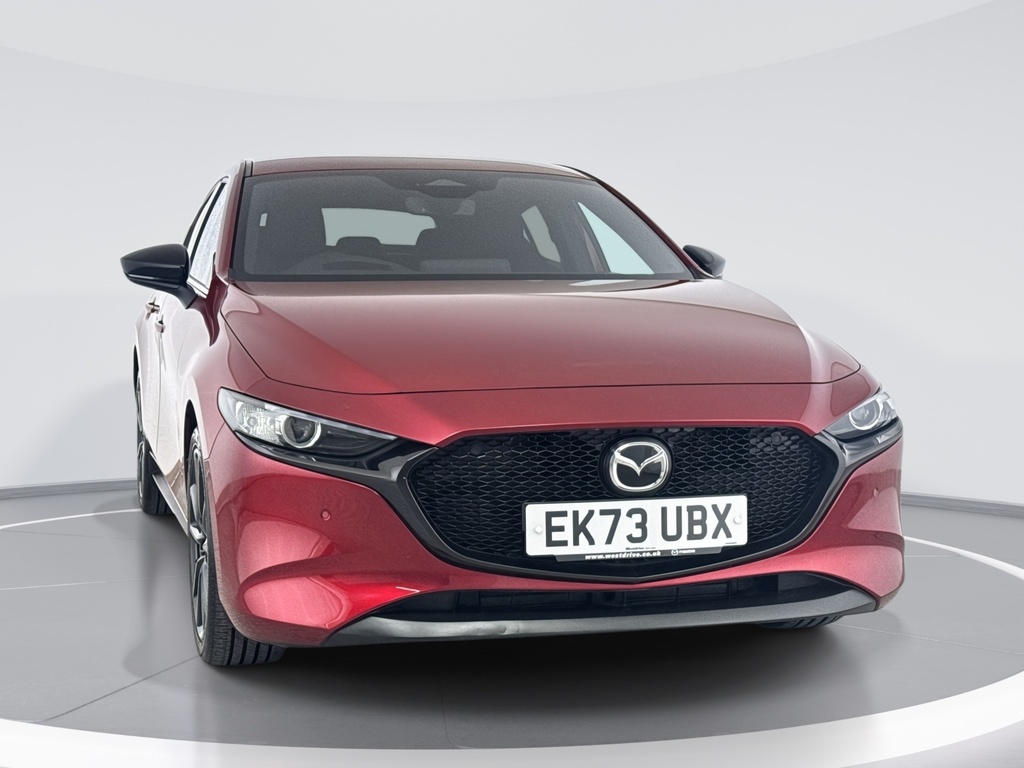 Mazda 3 2.0 E-skyactiv G Mhev Homura Red
