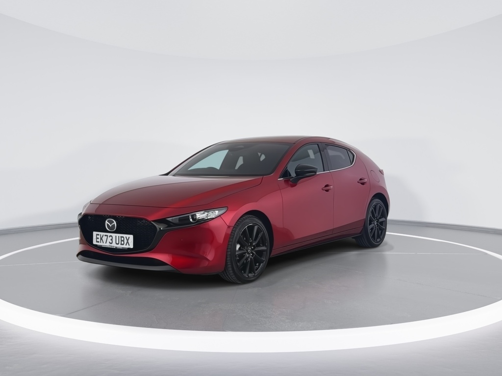 Mazda 3 2.0 E-skyactiv G Mhev Homura Red #4