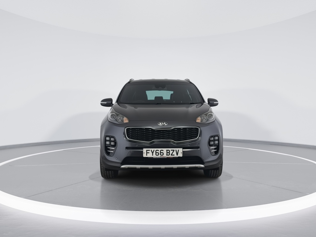 Kia Sportage 2.0 Crdi Gt-line Awd Silver #3