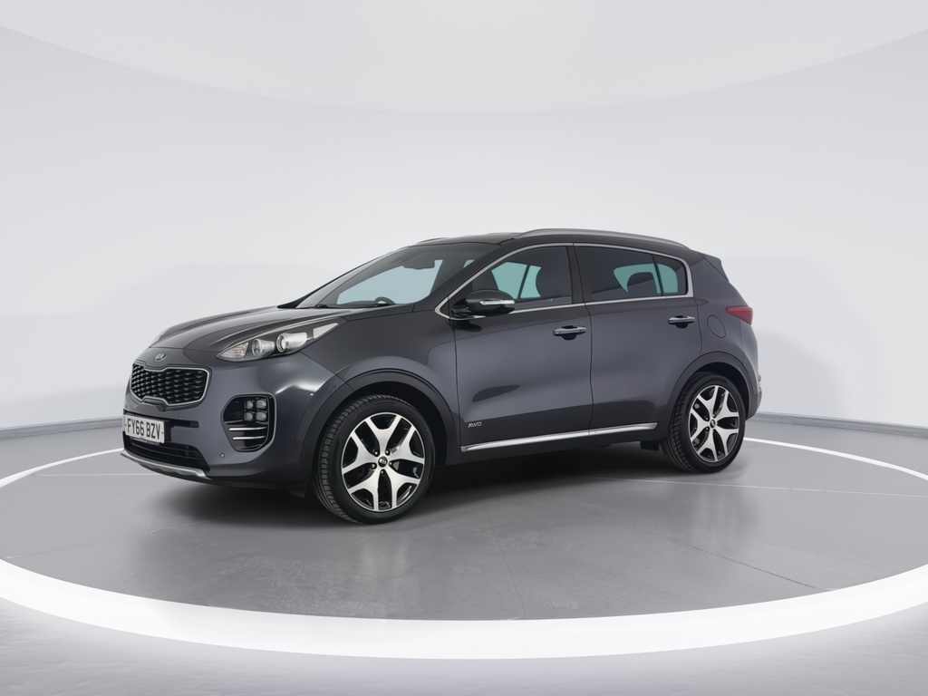 Kia Sportage 2.0 Crdi Gt-line Awd Silver #4