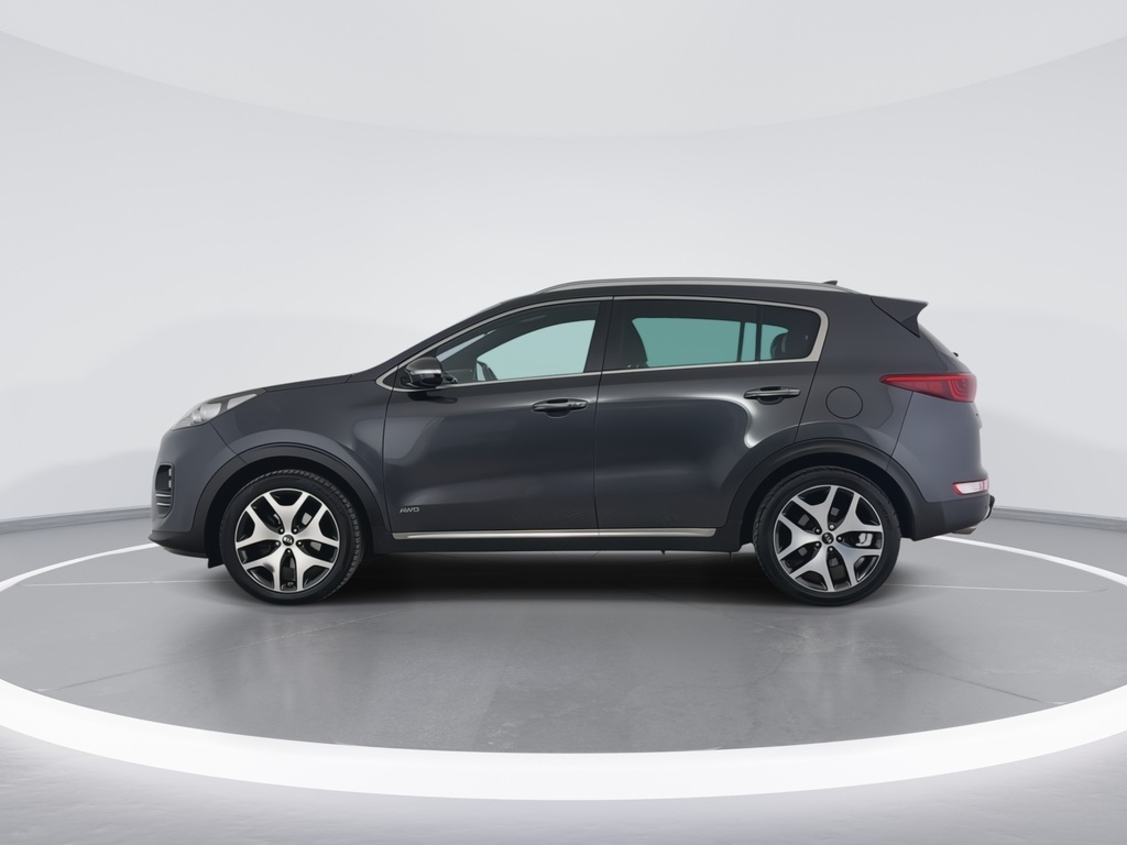 Kia Sportage 2.0 Crdi Gt-line Awd Silver #6