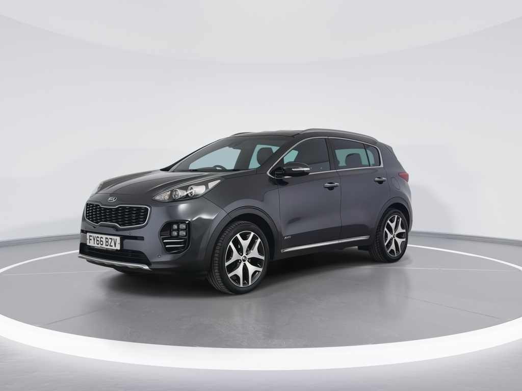 Kia Sportage 2.0 Crdi Gt-line Awd Silver #5