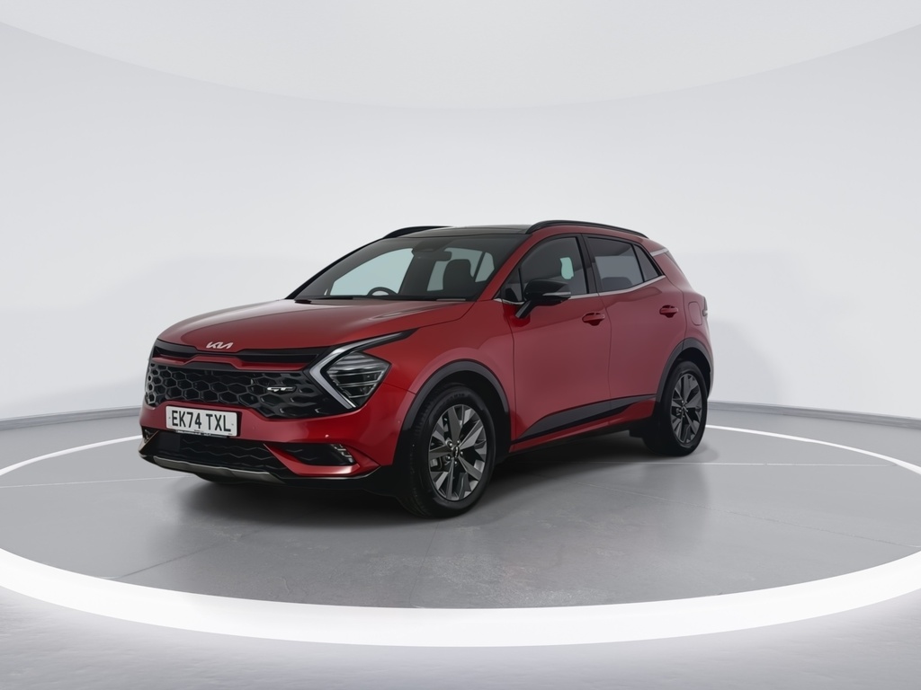 Kia Sportage 1.6T Gdi 207 Hev Gt-line S Awd Red #3