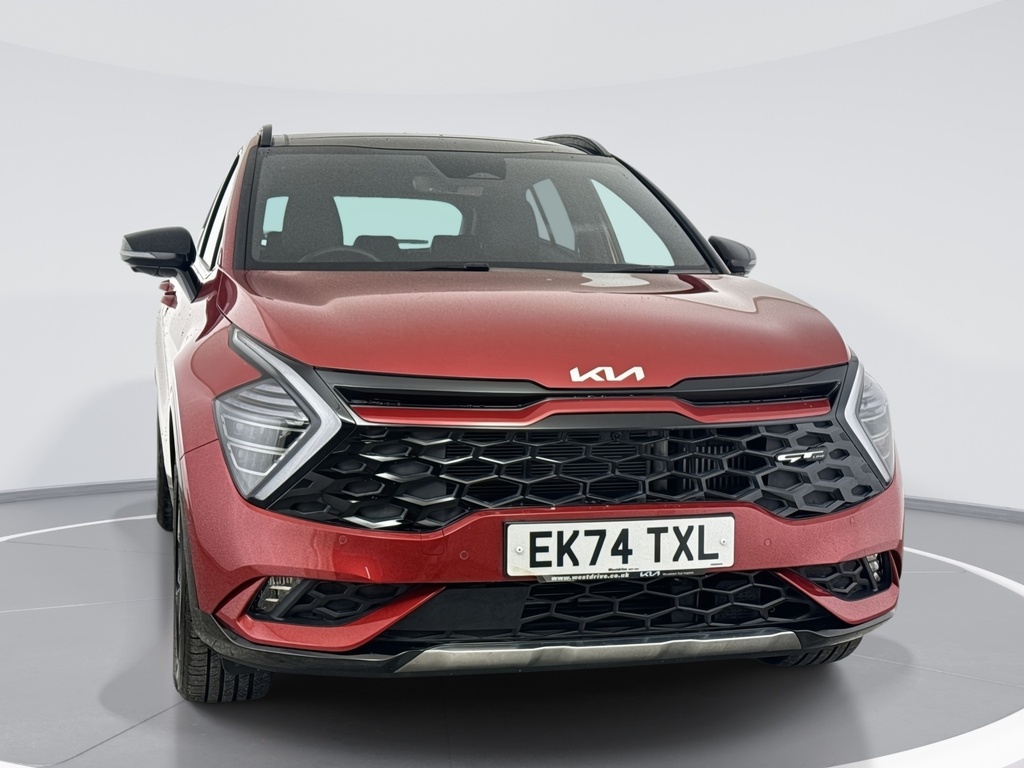 Kia Sportage 1.6T Gdi 207 Hev Gt-line S Awd Red