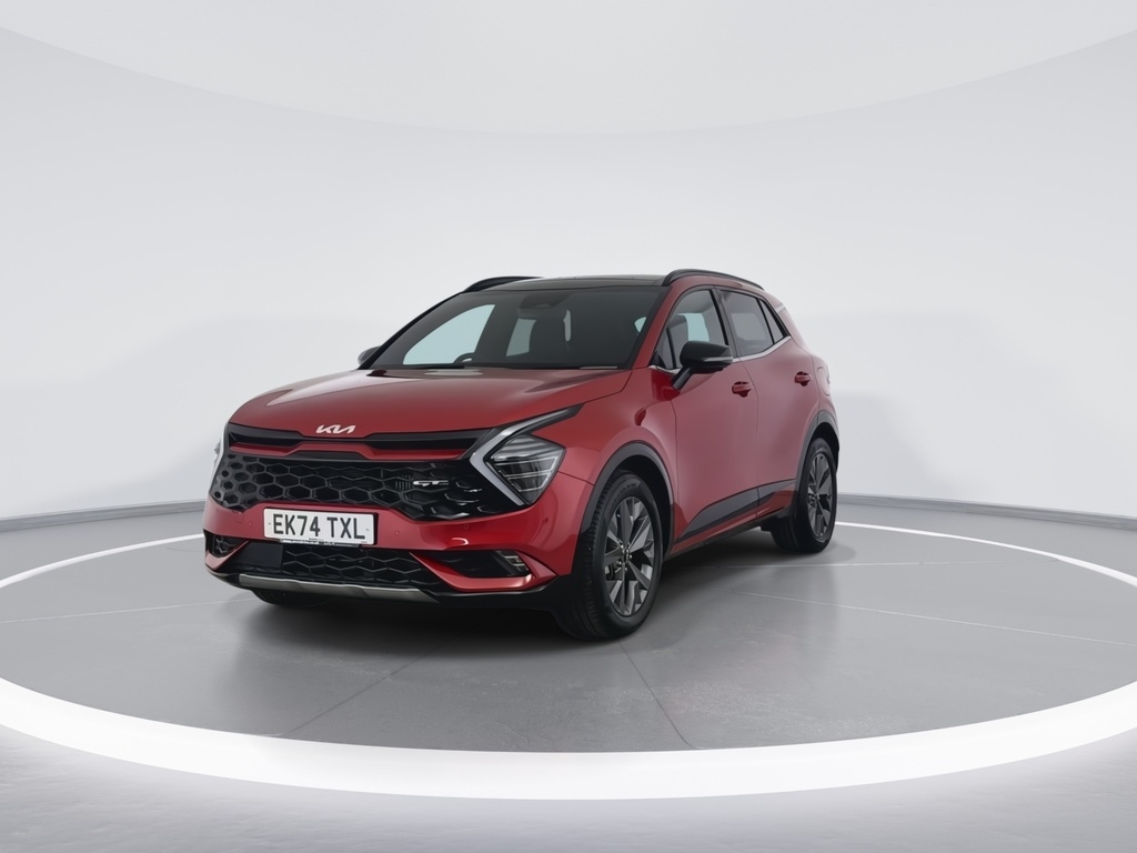 Kia Sportage 1.6T Gdi 207 Hev Gt-line S Awd Red #4