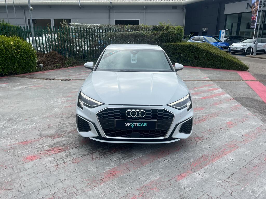 Audi A3 1.5 Tfsi 35 S Line Sportback Eur White #2