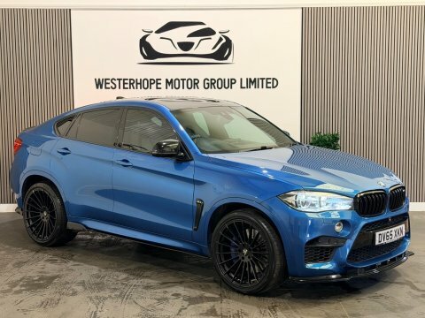 BMW X6 M 4.4 Biturbo V8 Blue #5