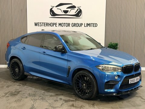 BMW X6 M 4.4 Biturbo V8 Blue #3