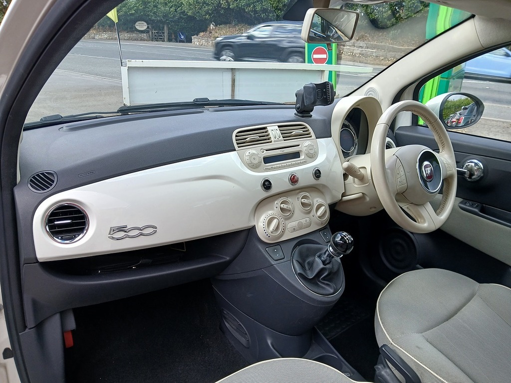 Fiat 500 Pop White #8