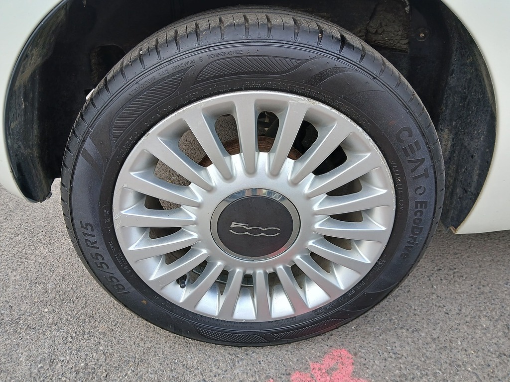 Fiat 500 Pop White #26