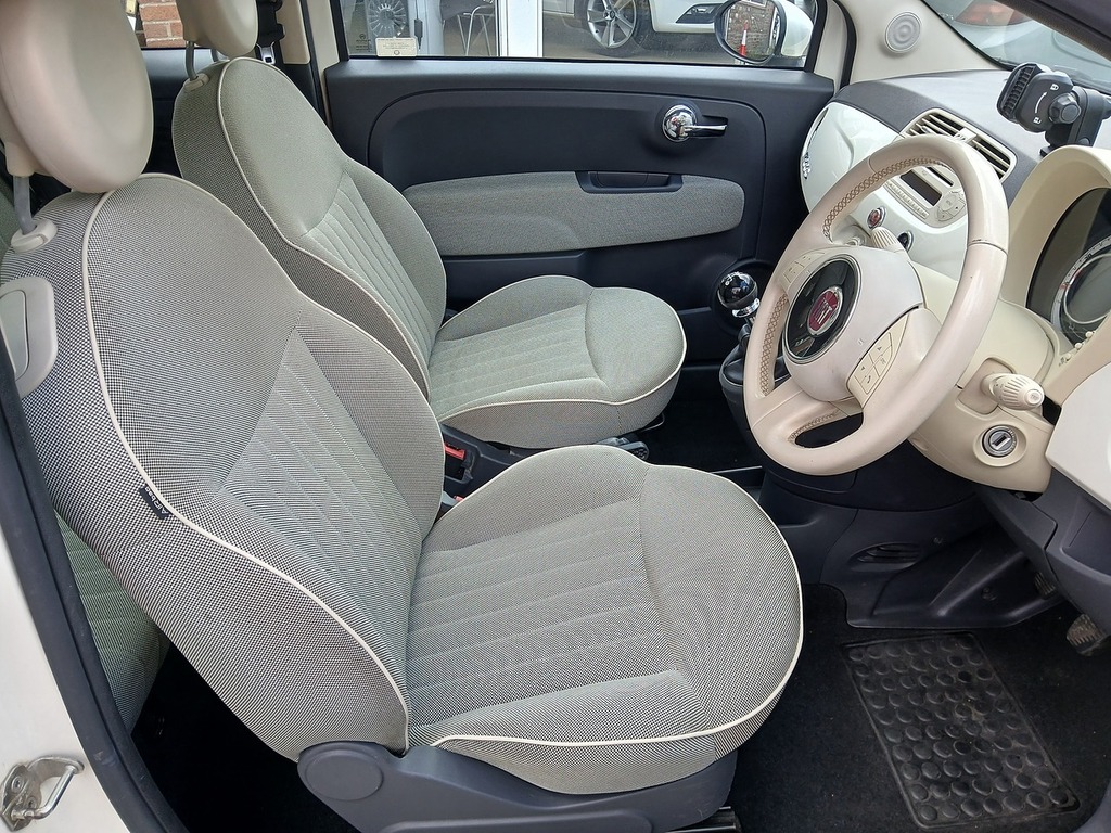 Fiat 500 Pop White #14