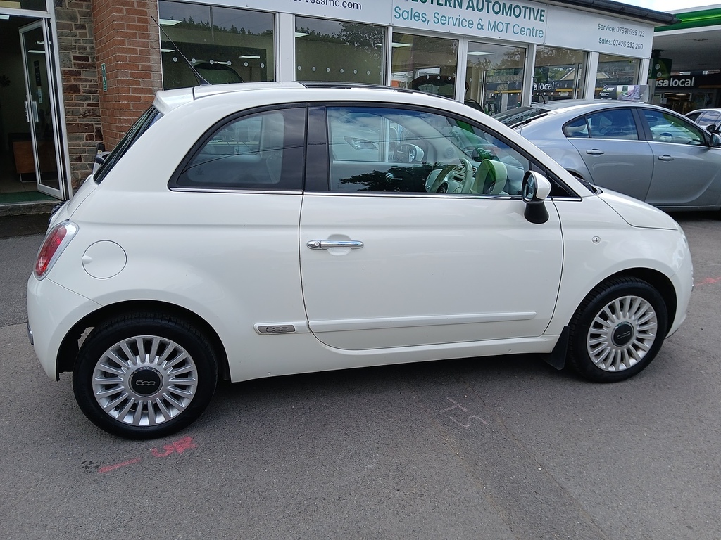 Fiat 500 Pop White #7
