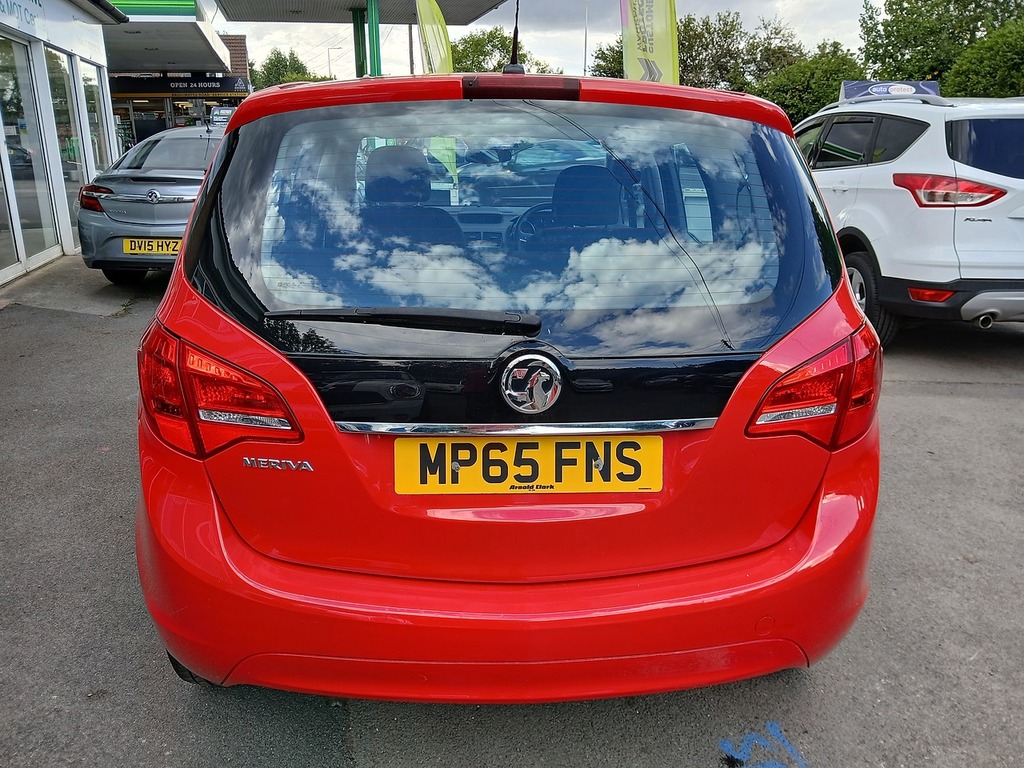 Vauxhall Meriva I Life Red #5