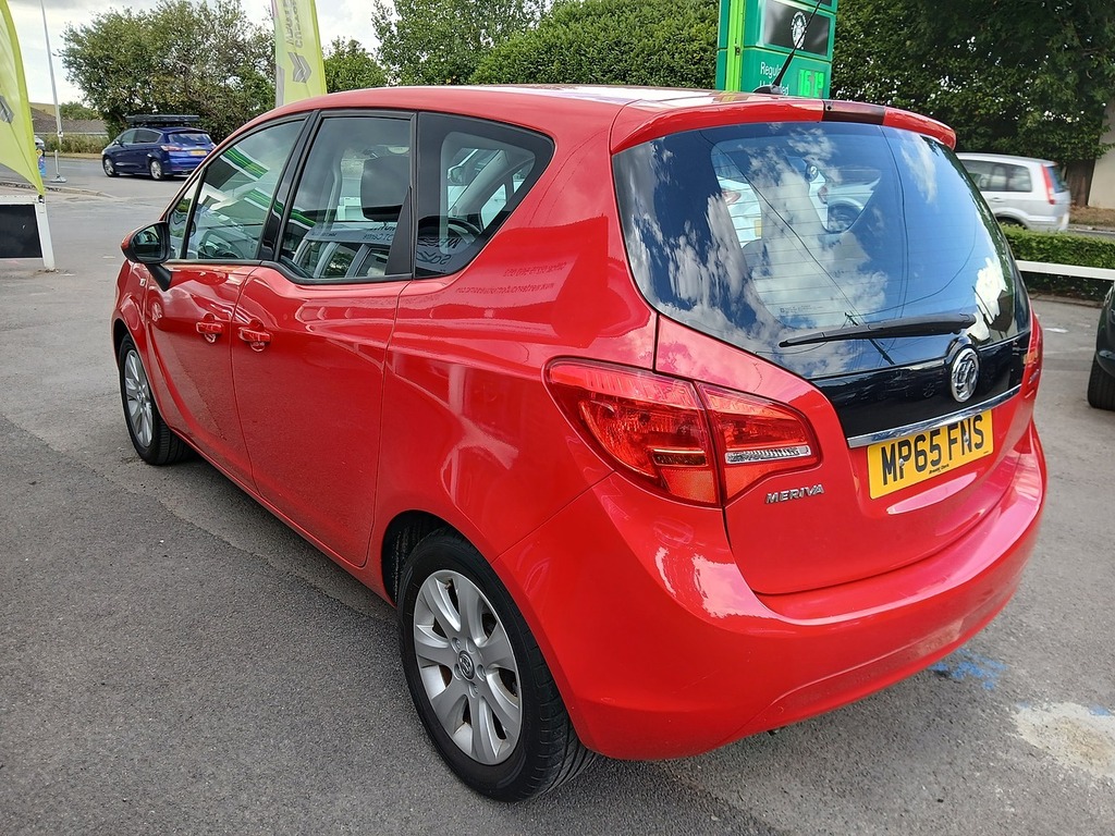 Vauxhall Meriva I Life Red #4