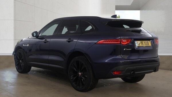 Jaguar F-Pace 2018 2.0 P250i R-sport Awd Euro 6 Ss Blue #2