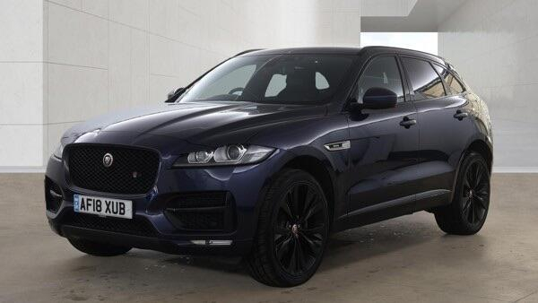 Jaguar F-Pace 2018 2.0 P250i R-sport Awd Euro 6 Ss Blue #3