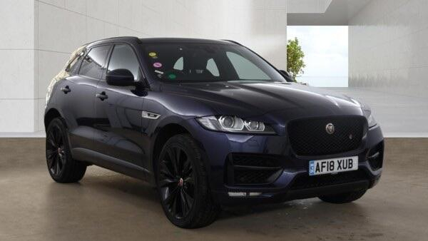 Jaguar F-Pace 2018 2.0 P250i R-sport Awd Euro 6 Ss Blue