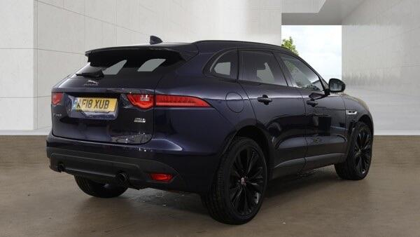 Jaguar F-Pace 2018 2.0 P250i R-sport Awd Euro 6 Ss Blue #4