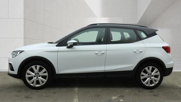 Seat Arona 2020 1.0 Tsi Se Technology Dsg Euro 6 Ss White #6