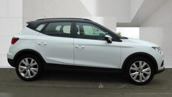Seat Arona 2020 1.0 Tsi Se Technology Dsg Euro 6 Ss White #5