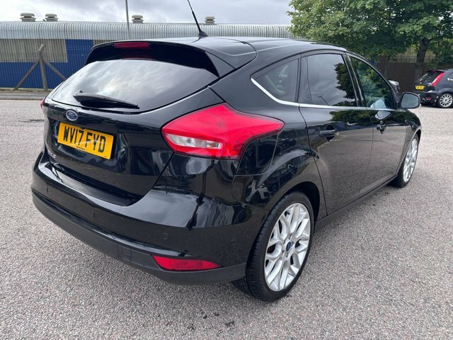 Ford Focus 1.5 Tdci Titanium X Hatchback Eu WV17FYD Black #4
