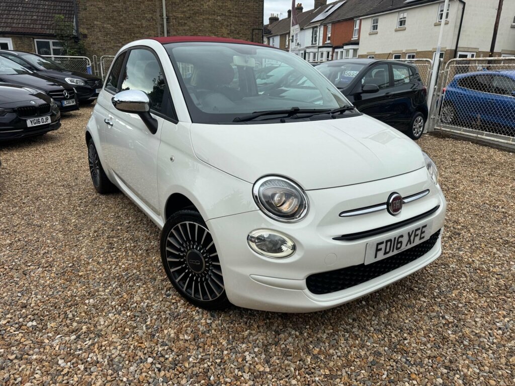 Fiat 500C 1.2 Pop Euro 6 Ss White #6