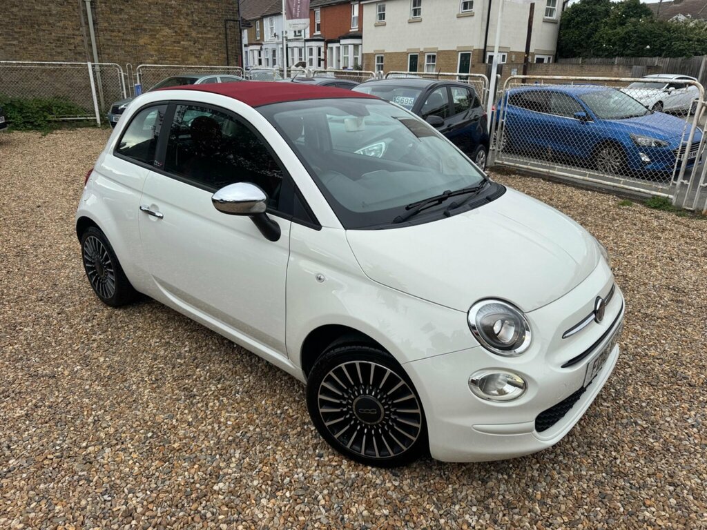 Fiat 500C 1.2 Pop Euro 6 Ss White