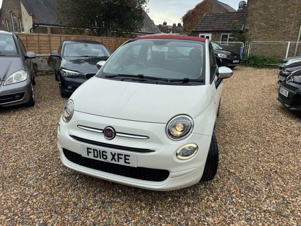 Fiat 500C 1.2 Pop Euro 6 Ss White #3