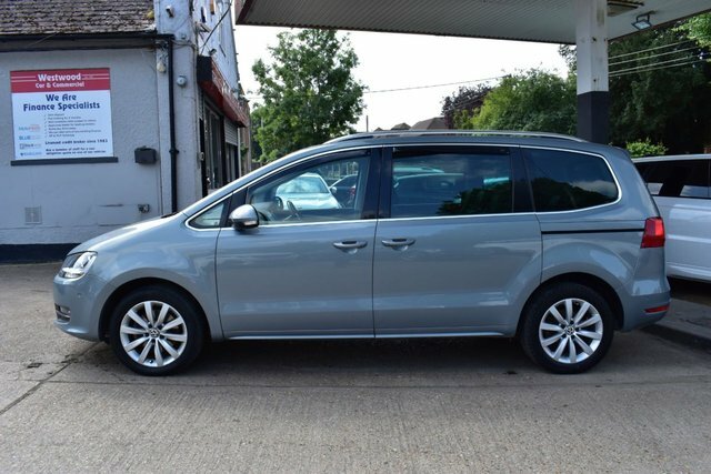 Volkswagen Sharan 2.0 Tdi Bluemotion Tech Sel Mpv Grey #3