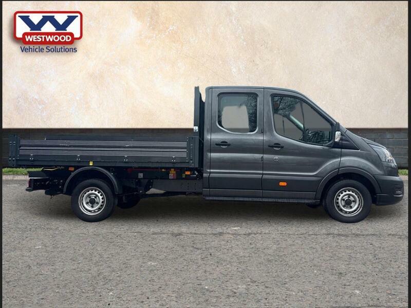Ford Transit Custom 2.0 350 Ecoblue Leader Tipper Double Cab Diese MF74UDH #2