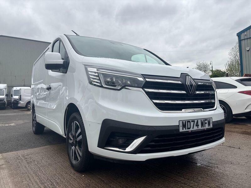 Renault Trafic Trafic Sl30 Blue Dci 130 Advance Safety Van White #14