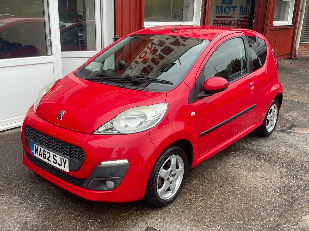 Peugeot 107 Allure Red