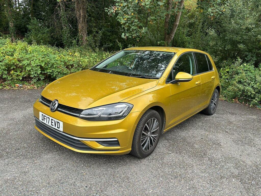 Volkswagen Golf Se Nav Yellow #3