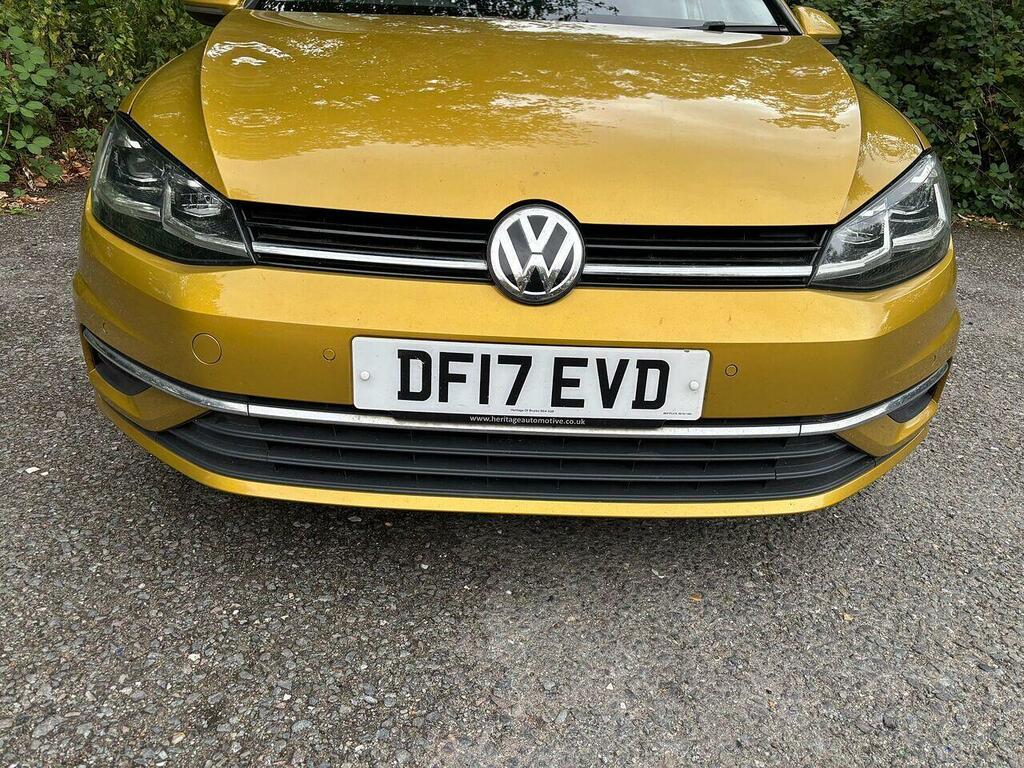 Volkswagen Golf Se Nav Yellow #5