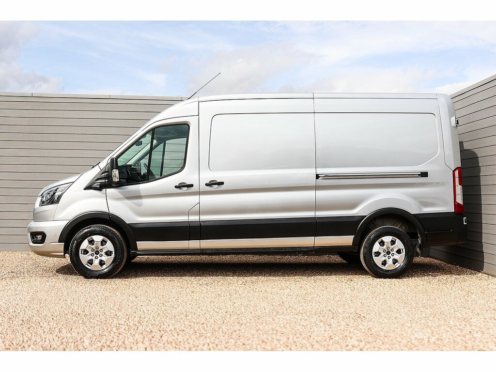 Ford Transit Custom 350 Ecoblue Limited WN74OYP Silver #5